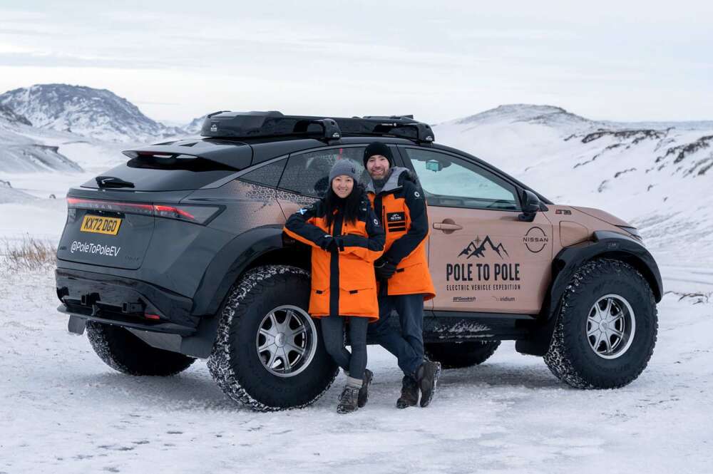 Nissan Ariya preparado por Arctic Trucks