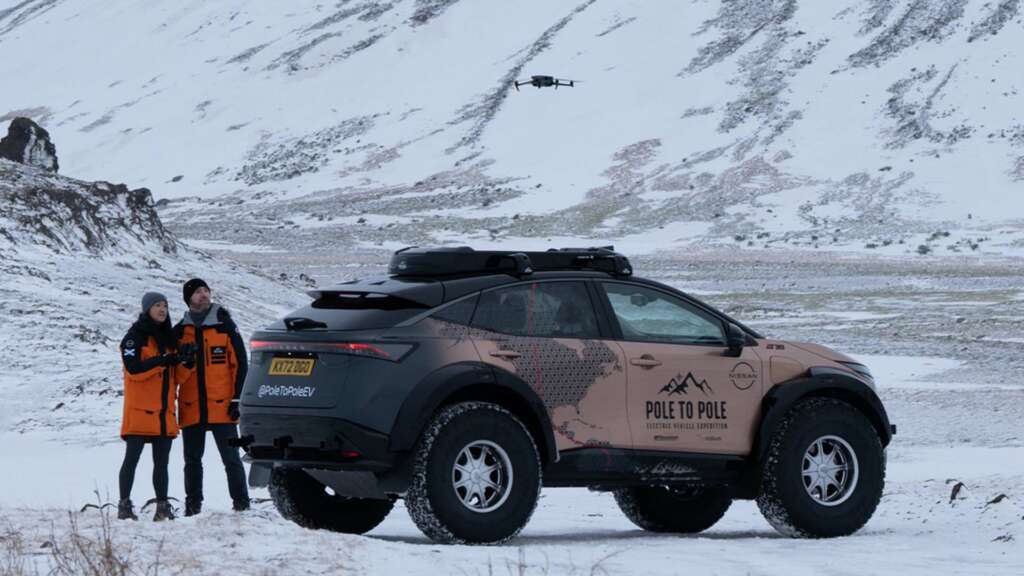 Nissan Ariya preparado por Arctic Trucks