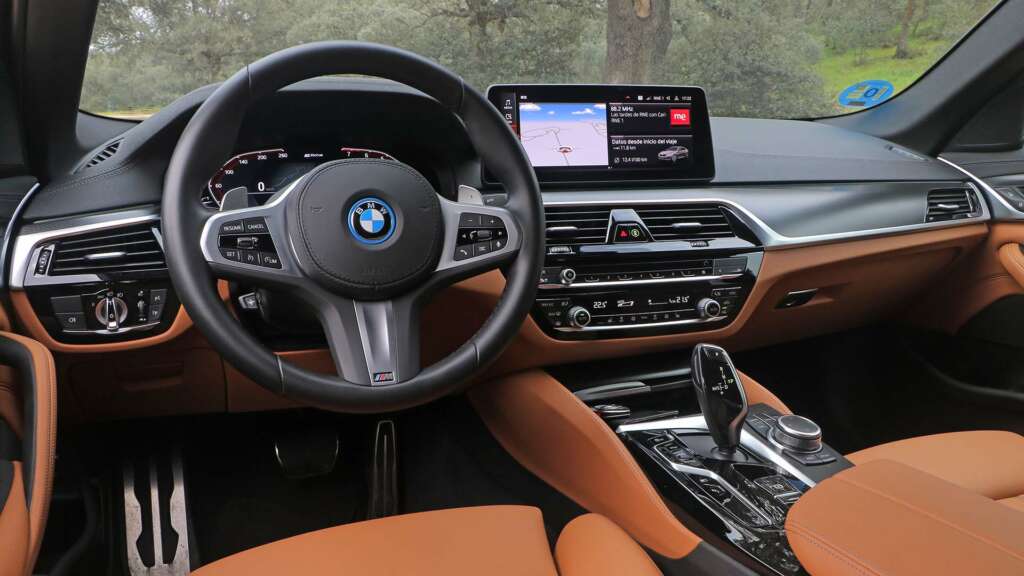 Prueba del BMW 530e.