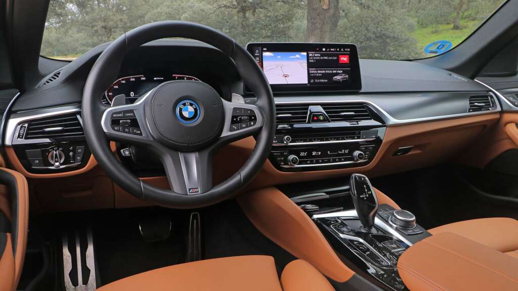 Prueba del BMW 530e.