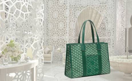 Arabesco es el bolso creado por Goyard para Royal Mansour Marrakech.