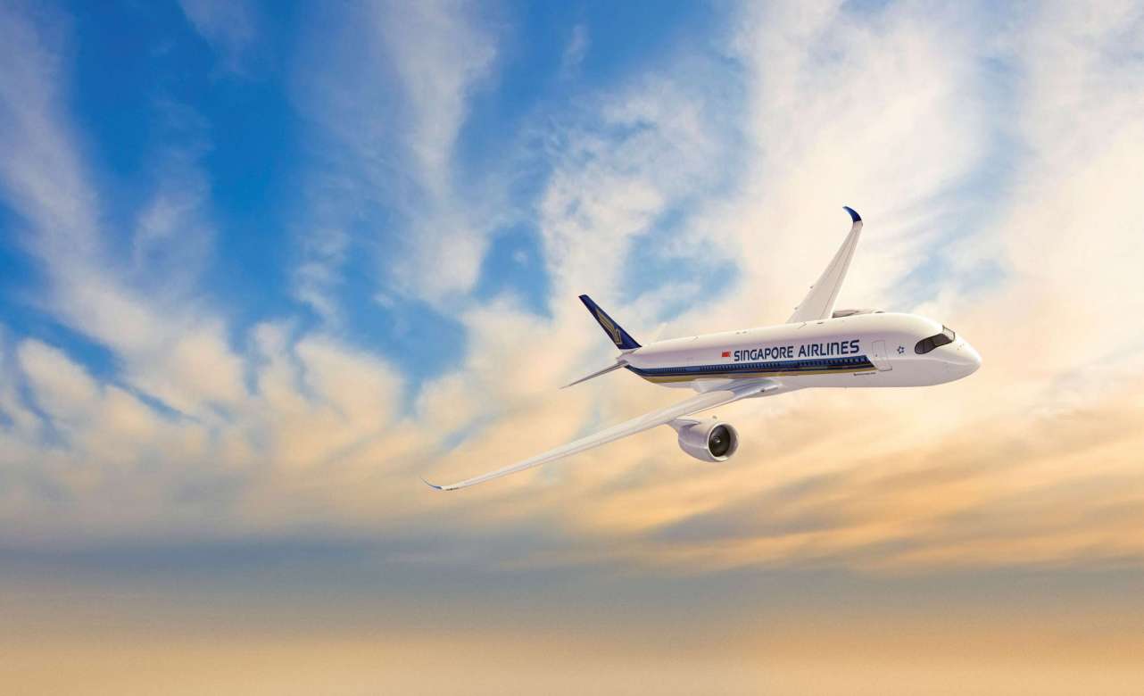 El A350-900 está adaptado para volar más de 15.000 km. Foto: Singapore Airlines