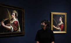 Artemisia Gentileschi en Londres. FOTO Facundo Arrizabalaga EFE EPA