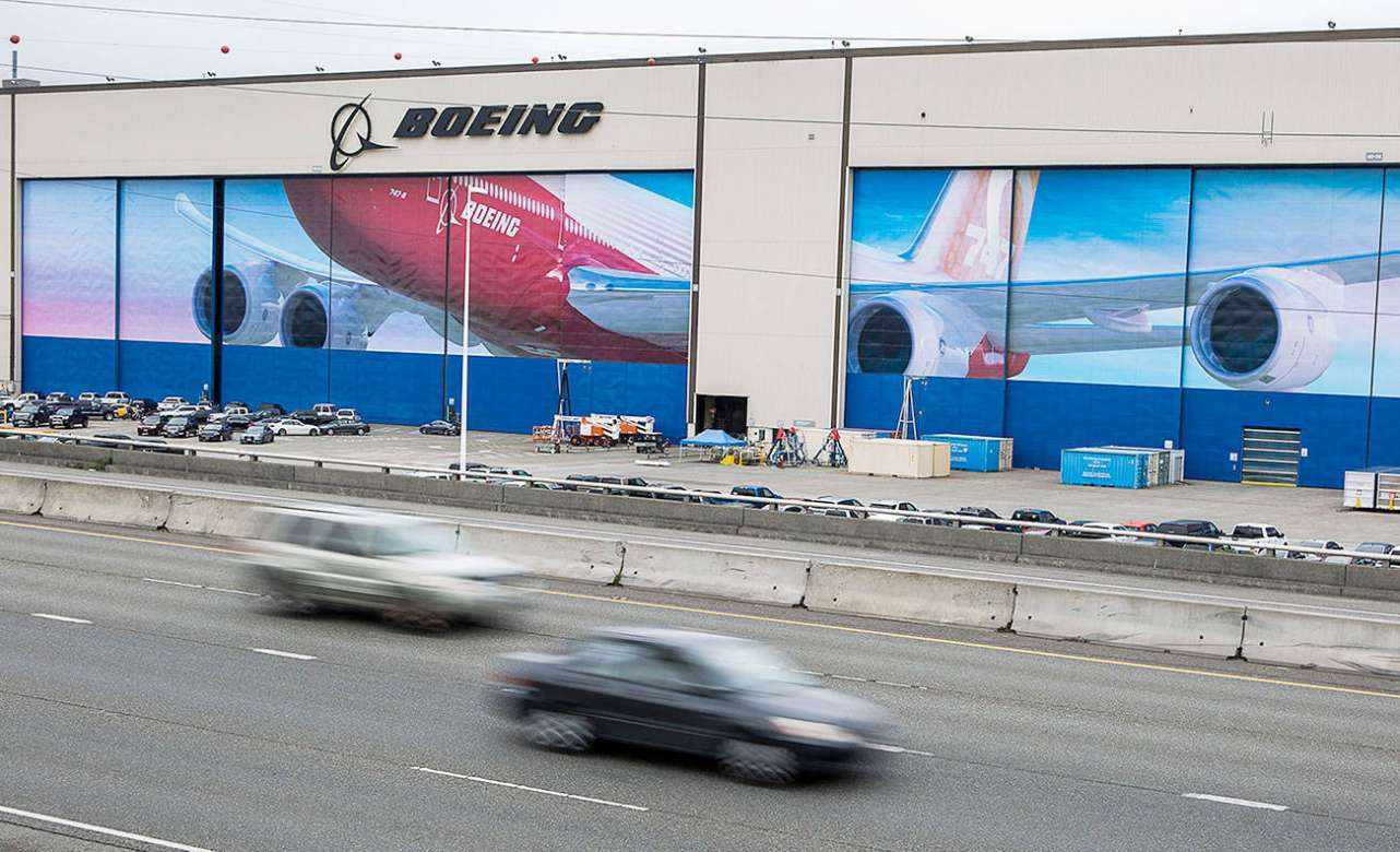 Talleres de Boeing.