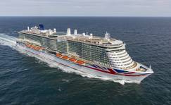 El Iona estará entre los cruceros más grandes del mundo. Foto P&O
