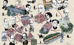 Mapa Km 0 literario Madrid