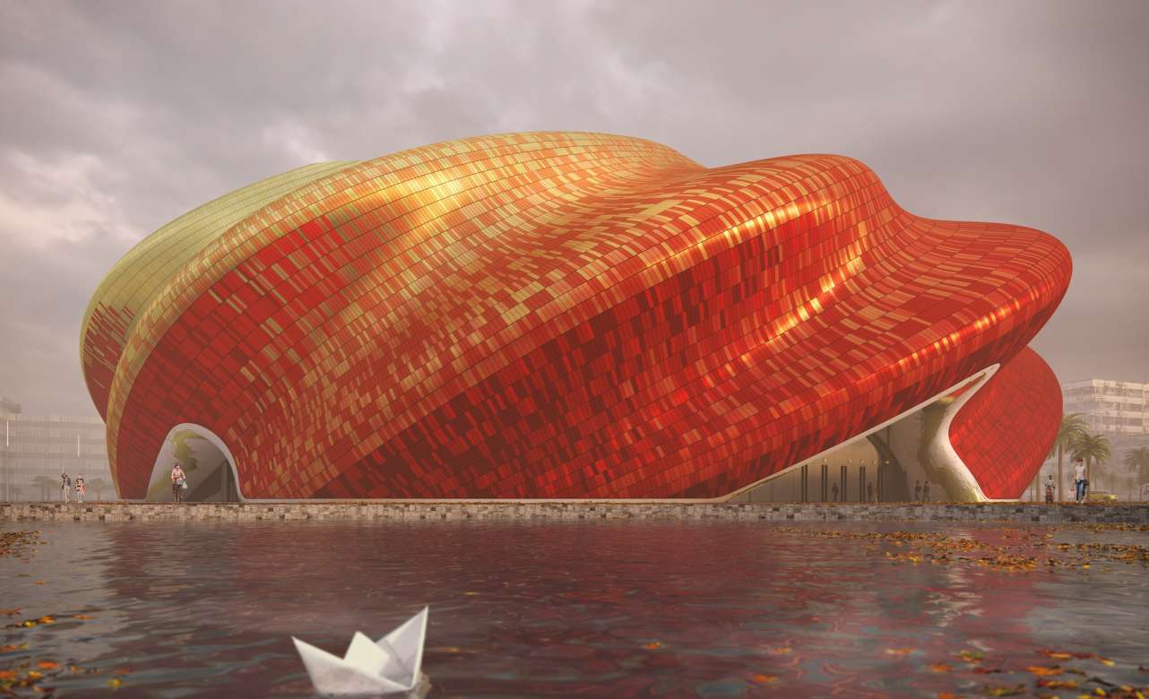 Guangzhou Show Theatre. Foto Steven Chilton Architects.