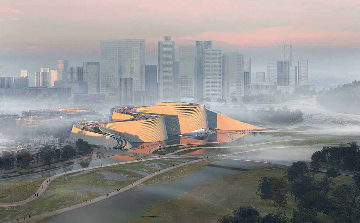 Museo de Historia Natural de Shenzhen. Imagen: 3XN.