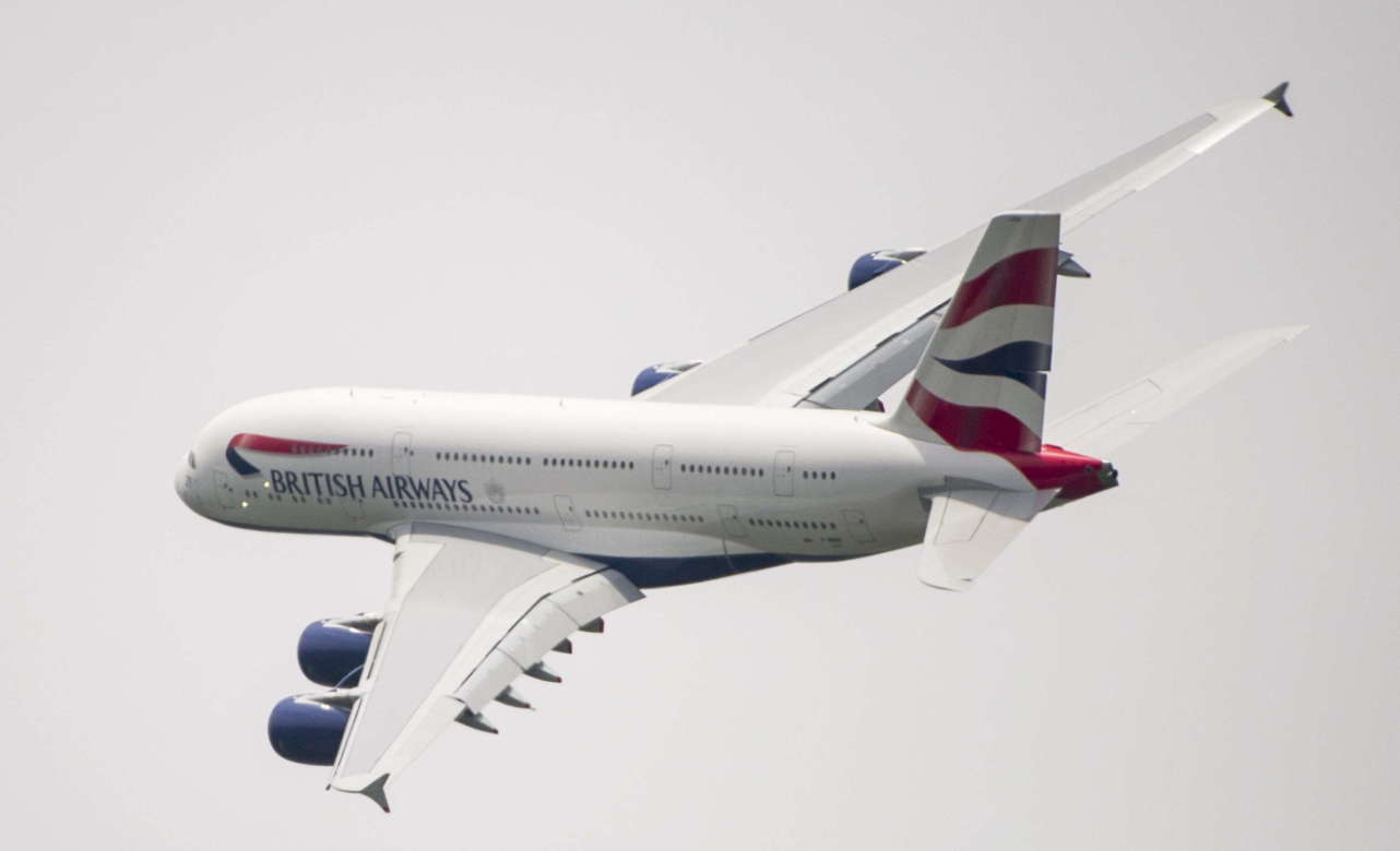 A380 de British Airways. Foto Etienne Laurent-EFE