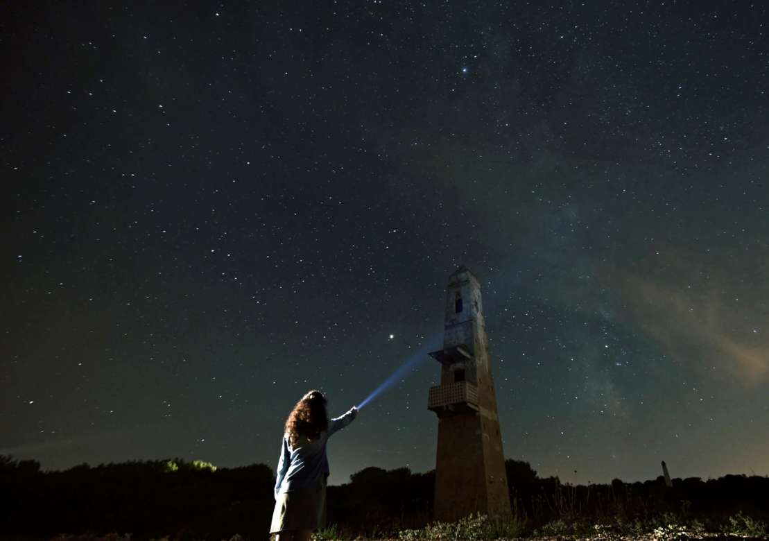 Observación en Son Real, Mallorca. Foto Atienza-EFE