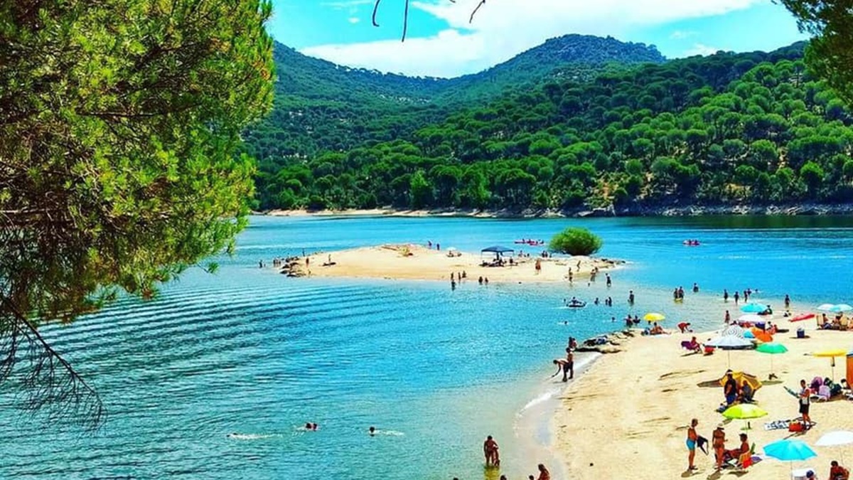El pantano de San Juan en Madrid