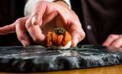 Uno de los platos del restaurante Gaman en Madrid