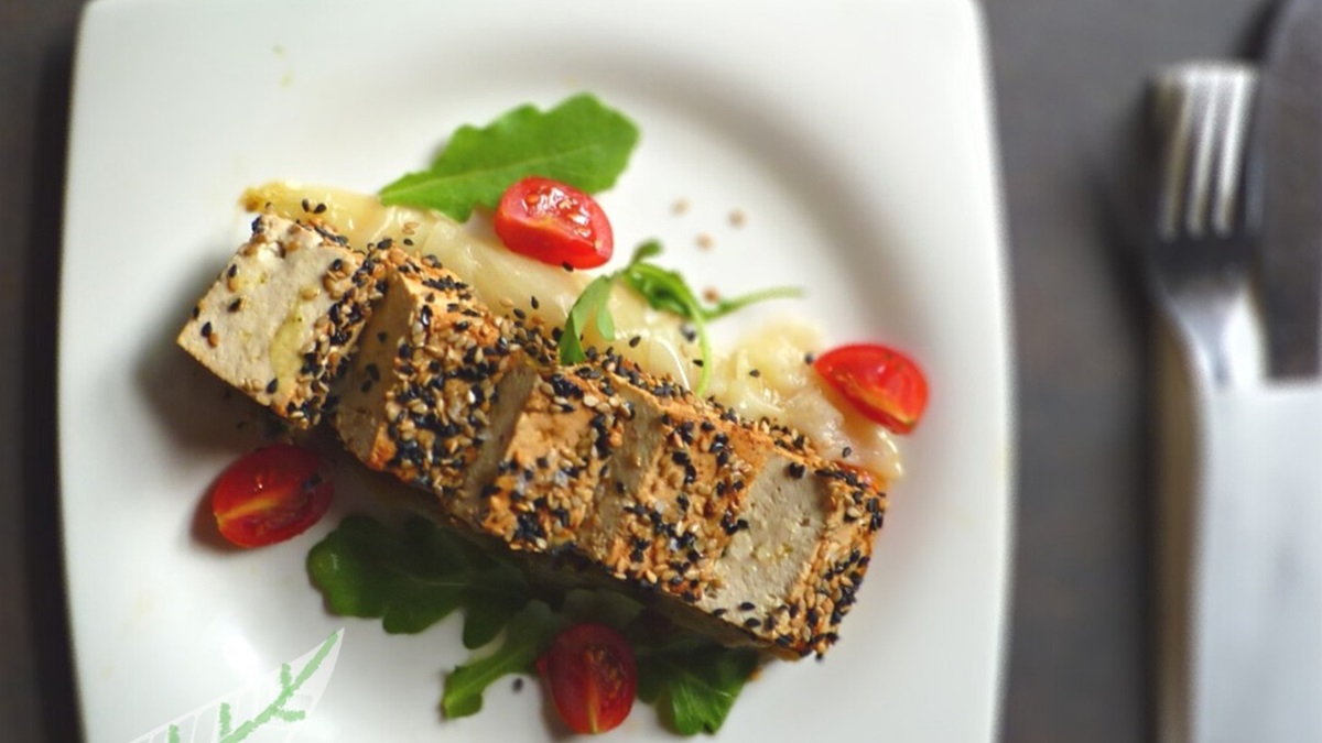 Una de las tapas de la Cañateca en Sitges
