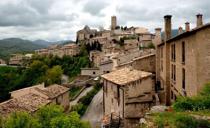 El pueblo de Sos Rey Católico, escenario de "La Vaquilla"