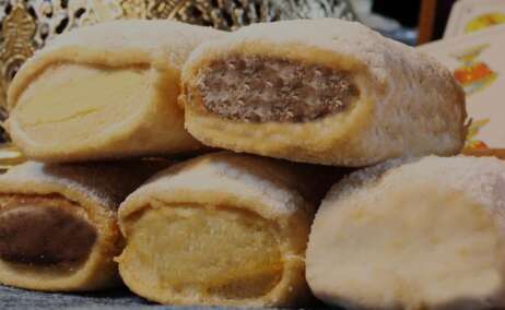 Las hojaldrinas, dulce típico de Navidad