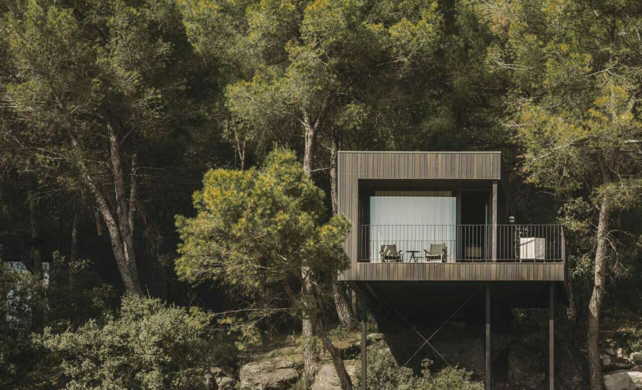 Cabaña entre los arboles Mas del Oller
