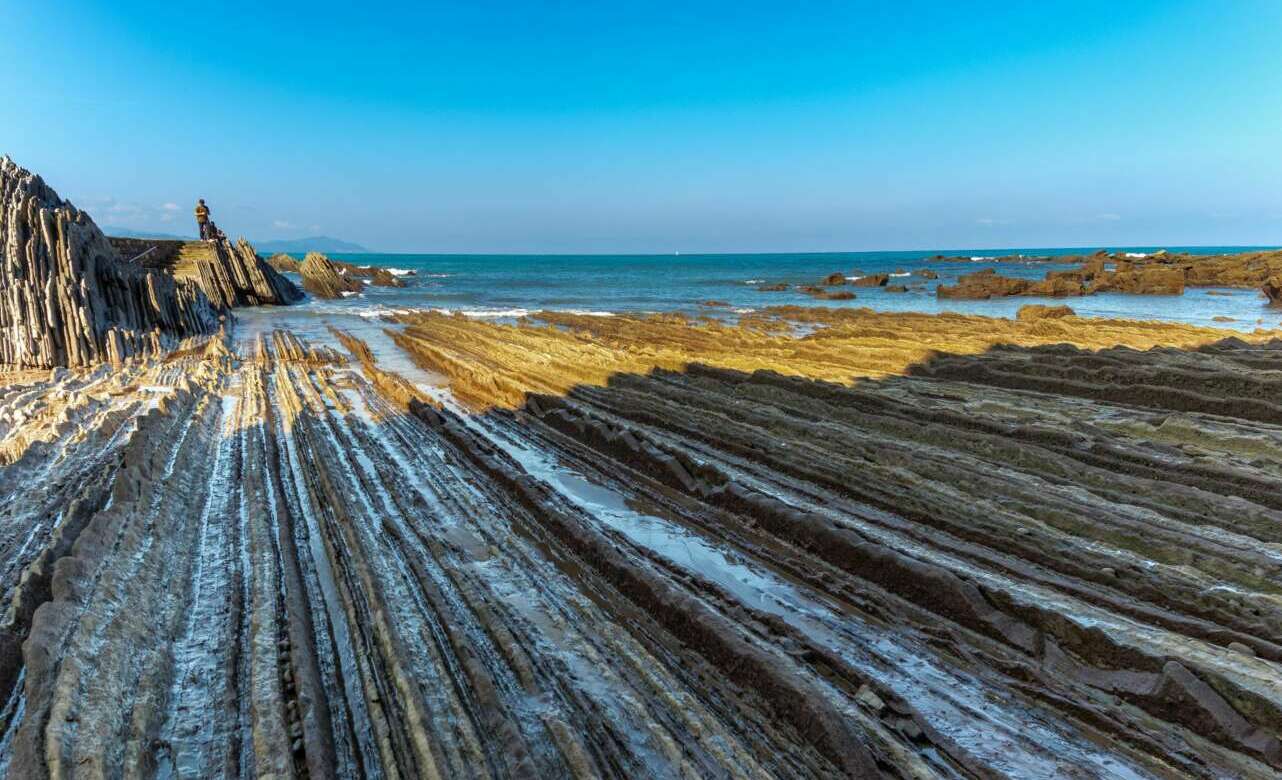 El flysch de Zumaia en el País Vasco