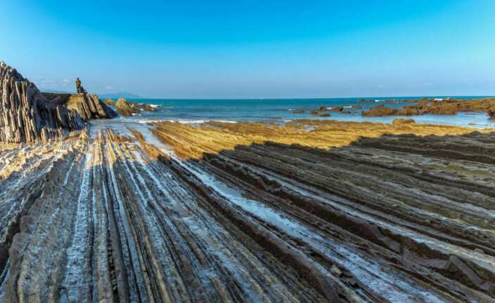 El flysch de Zumaia en el País Vasco