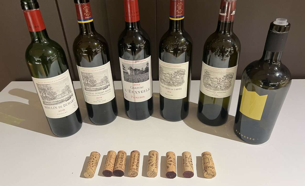 Vinos de Château Lafite-Rothschild. Foto: Jordi Català.
