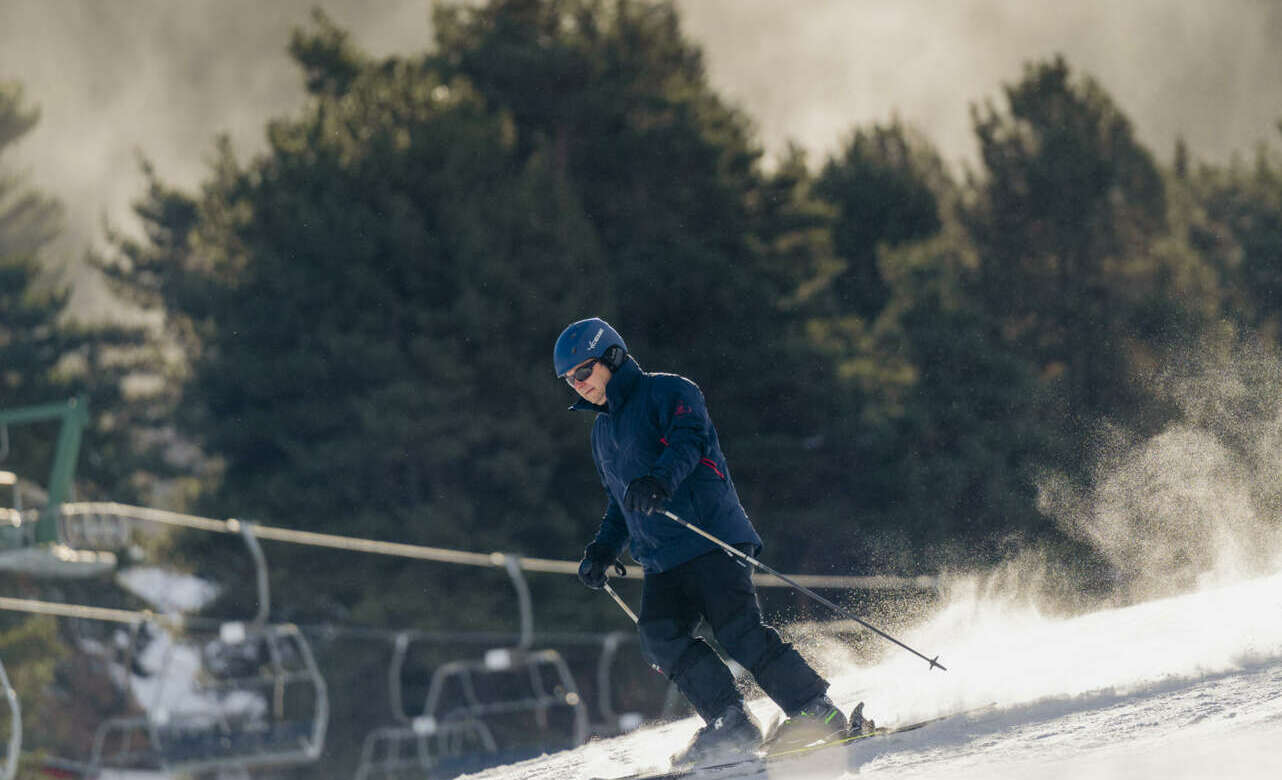 Esquiador en La Molina. Foto David Borrat - EFE