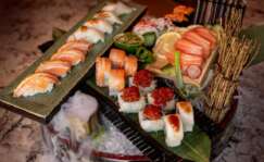 Tabla de sushi en Genko (Madrid).
