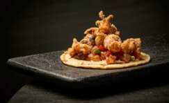 Taco en el restaurante Can Chan Chan.