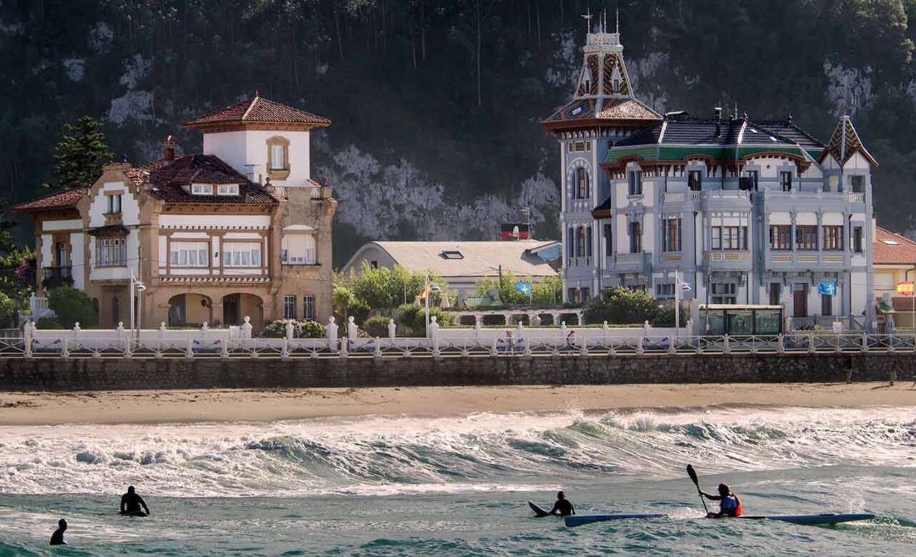 Playa de Ribadesella.
