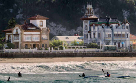 Playa de Ribadesella.