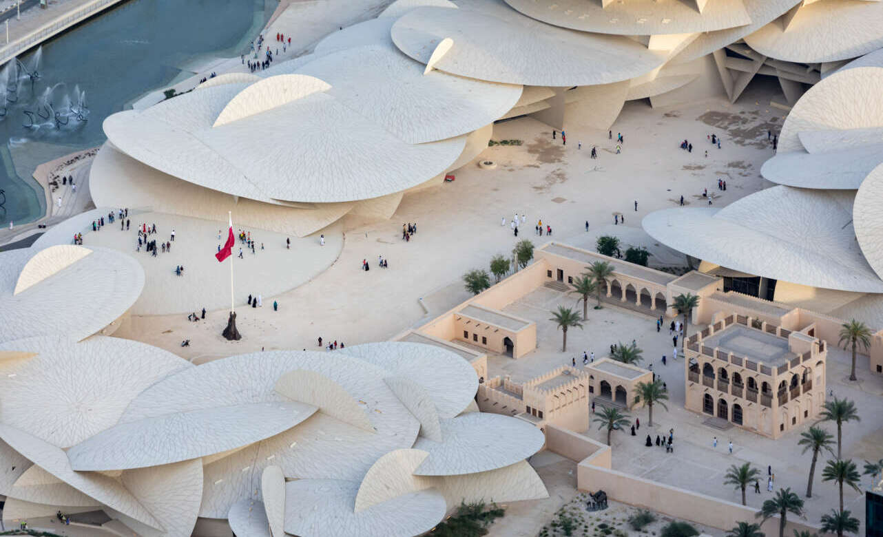 El Museo Nacional de Qatar, por Iwan Baan.