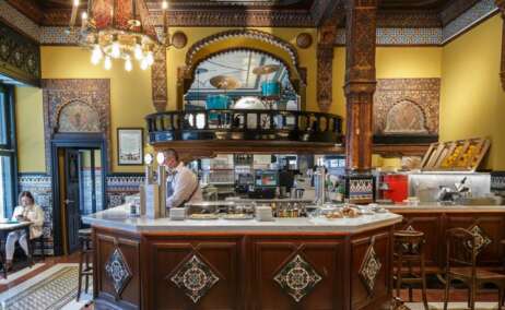 Café Iruña en Bilbao