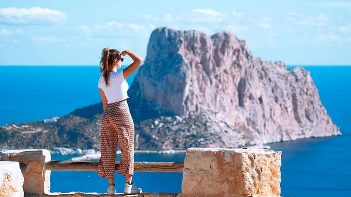 Vistas del Peñón de Ifach en Calpe