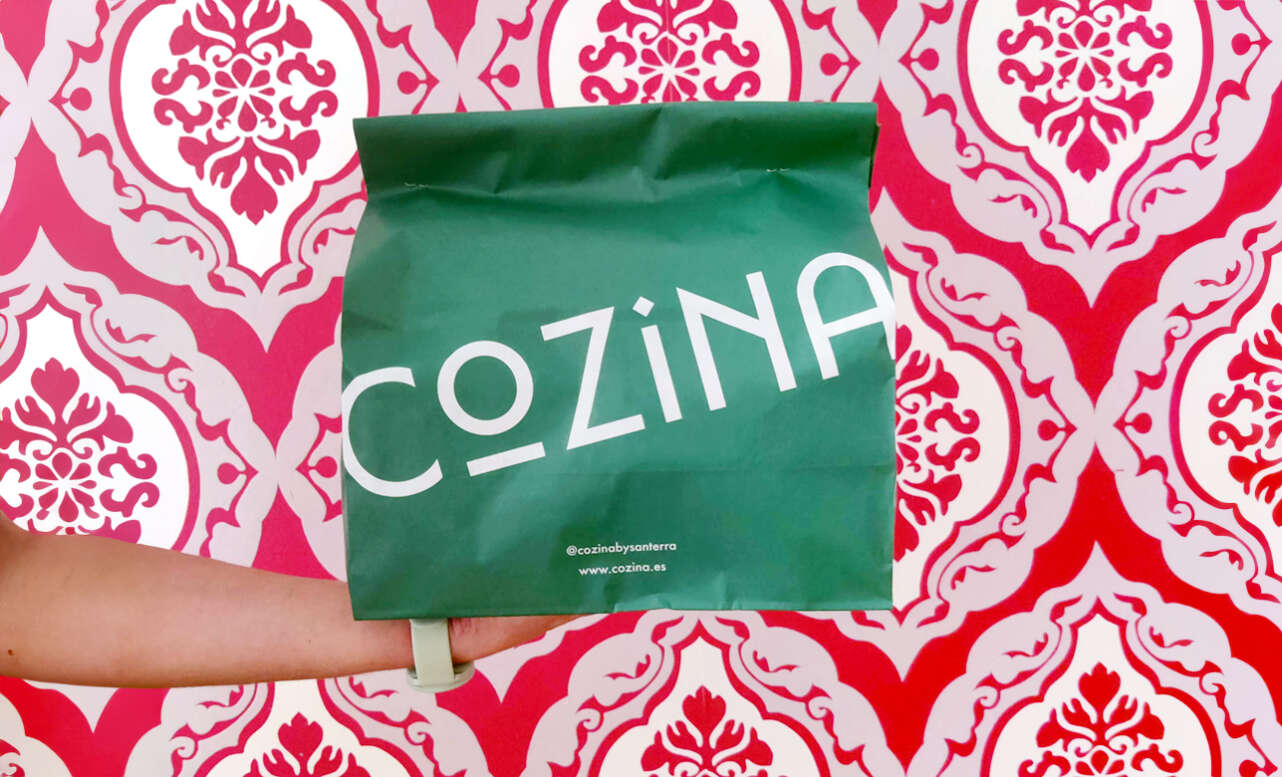 Bolsa de pedido de Cozina, el nuevo local del chef Miguel Carretero