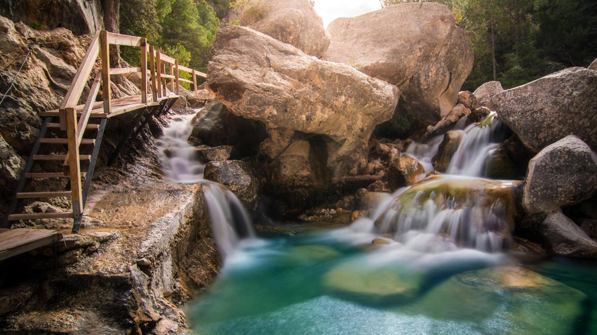 La ruta Parrizal de Beceite en Teruel