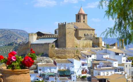 El pueblo de Iznájar en Córdoba