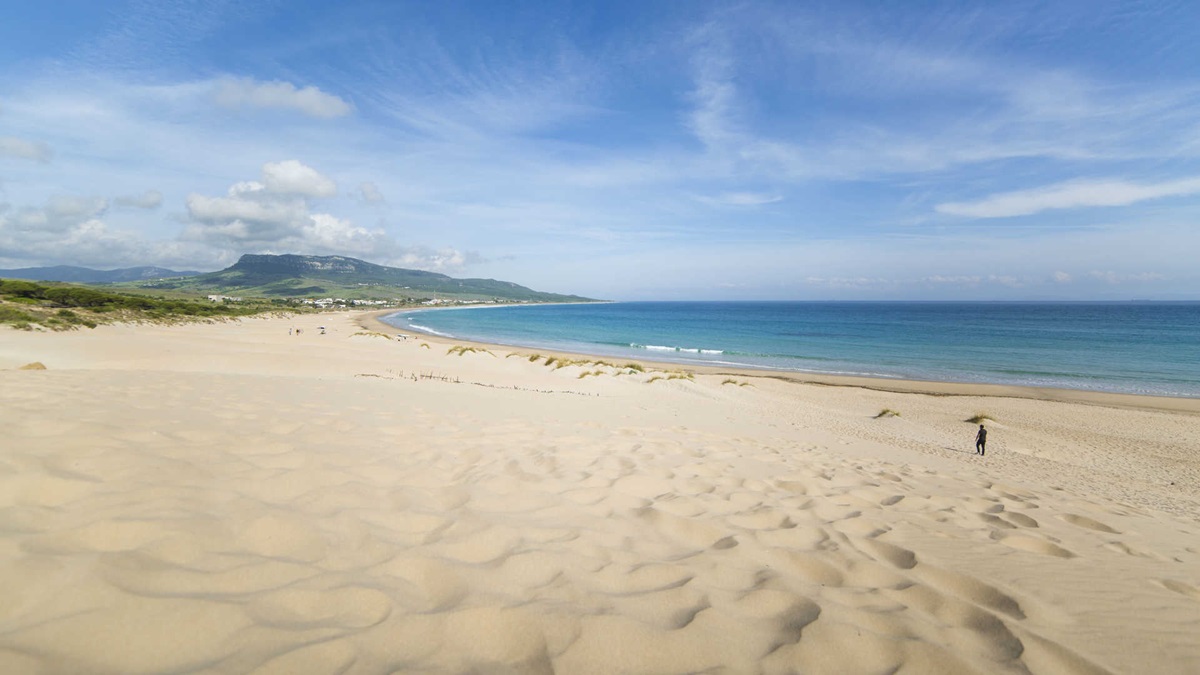 La Playa de Bolonia en la Costa de la Luz, Cádiz