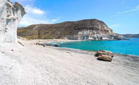 La cala de Enmedio en Almería