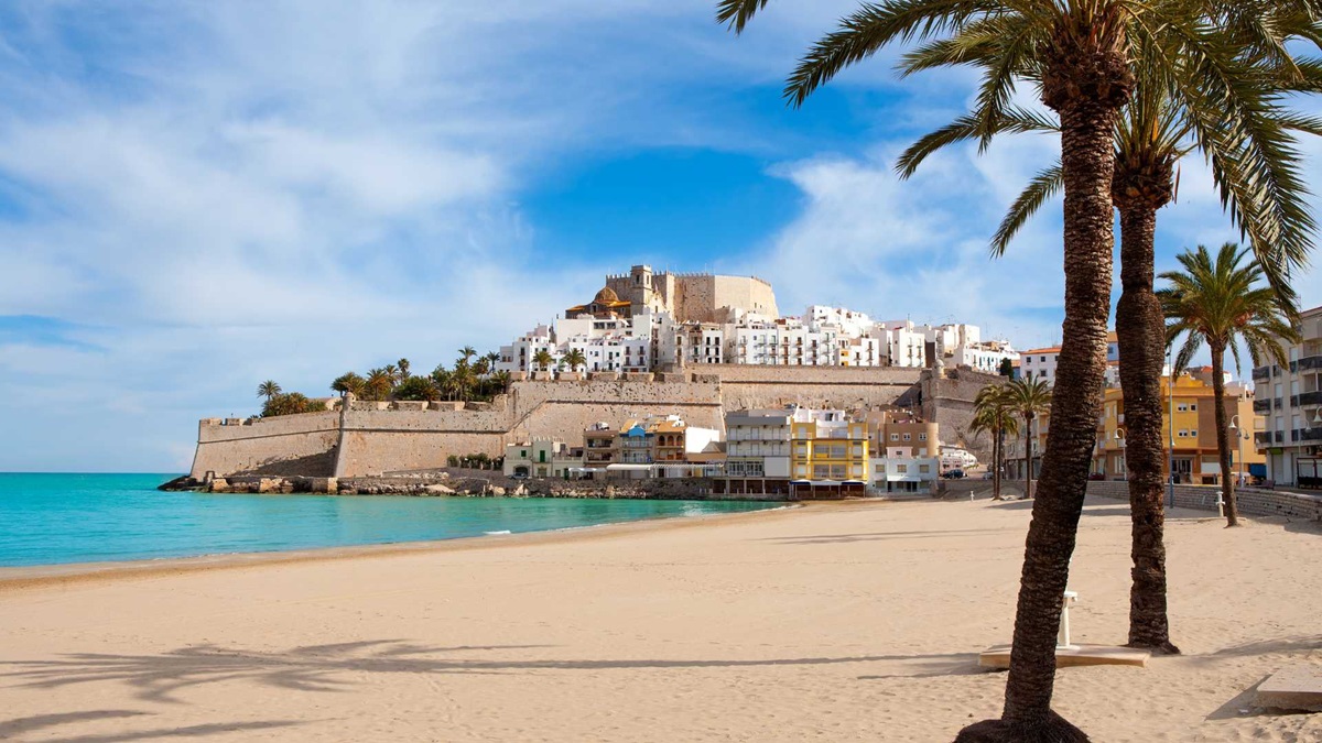 Uno de los paisajes de Peñíscola, Castellón