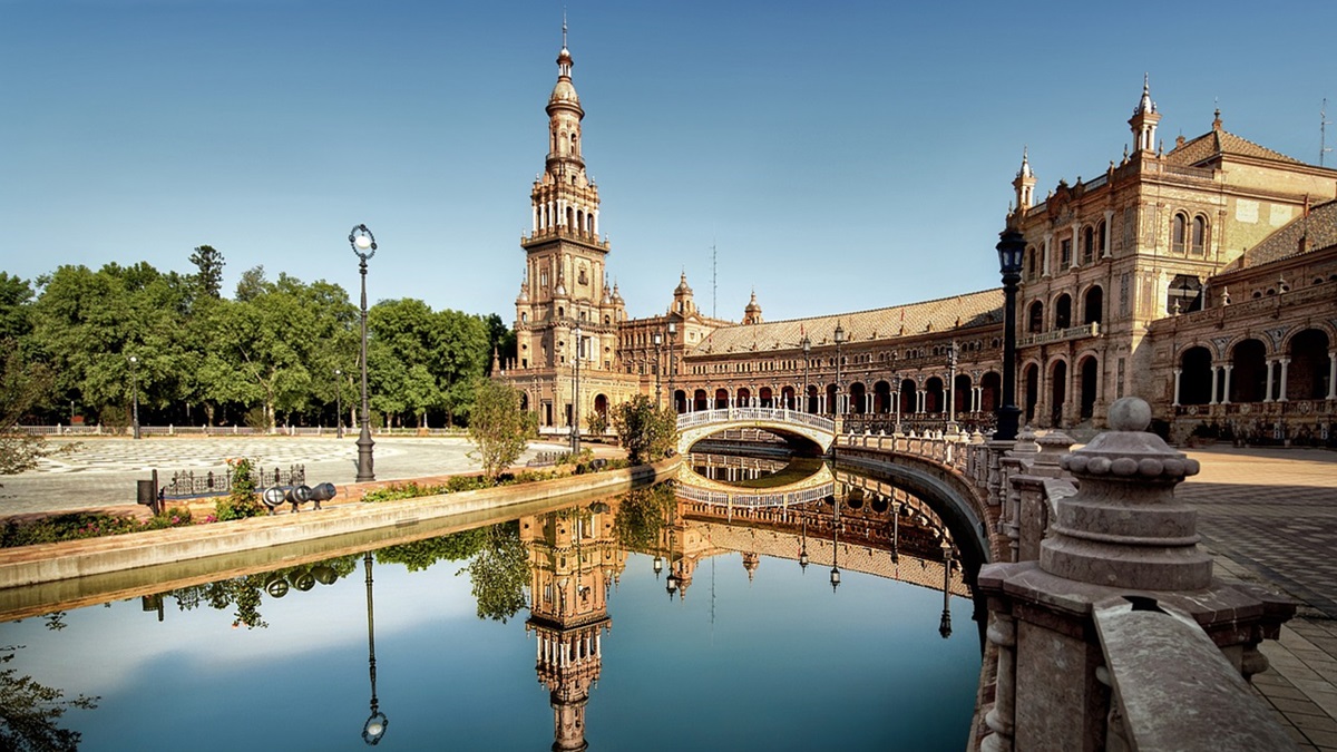La Plaza España en Sevilla