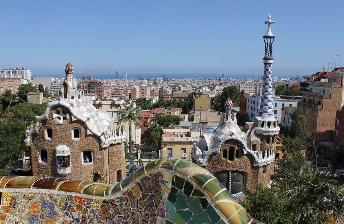 El Parque Güell de Barcelona