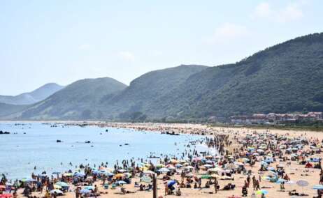 La playa de Trengandín en Noja, Cantabria