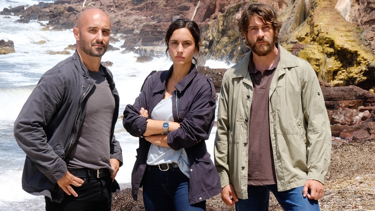 Los protagonistas de la serie 'La Caza' de RTVE