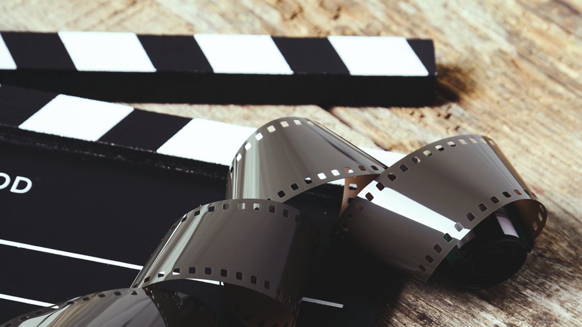 Una claqueta de cine