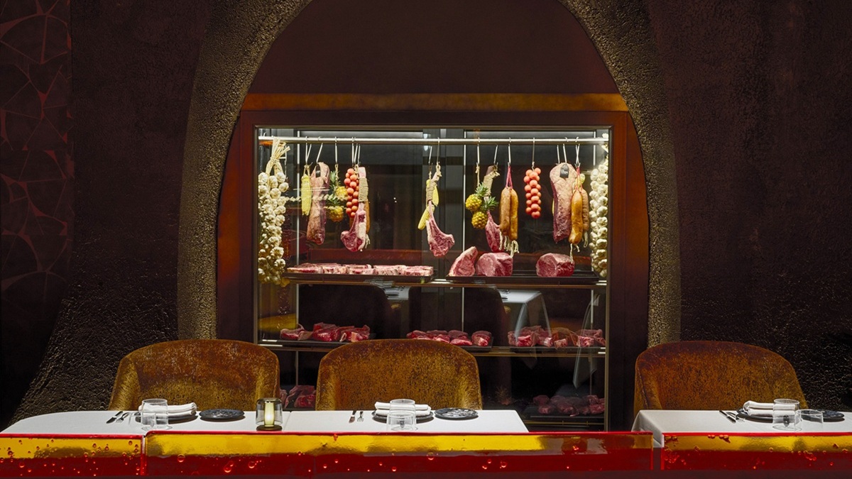 Los cortes de carne están a la vista de todos