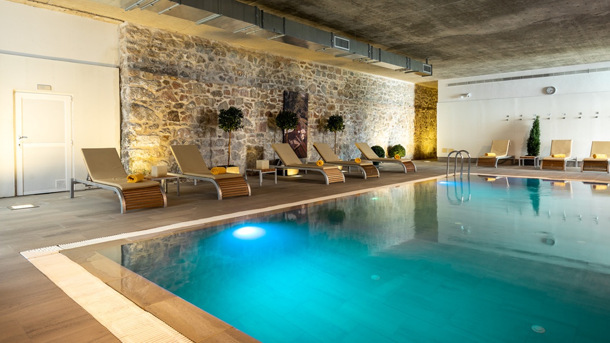 El spa del Parador de La Granja