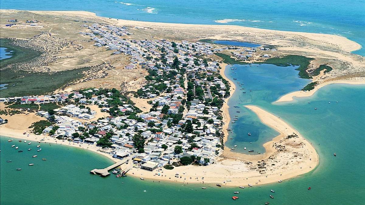 La isla de Armona en Portugal