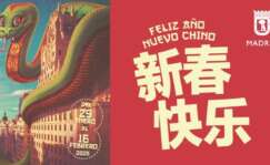 Cartel del Año Nuevo Chino en Madrid