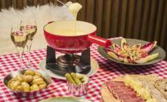 Imposible resistirse a la tentación de la fondue