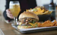 Una hamburguesa de Nostra. Foto: Hamburguesa Nostra.