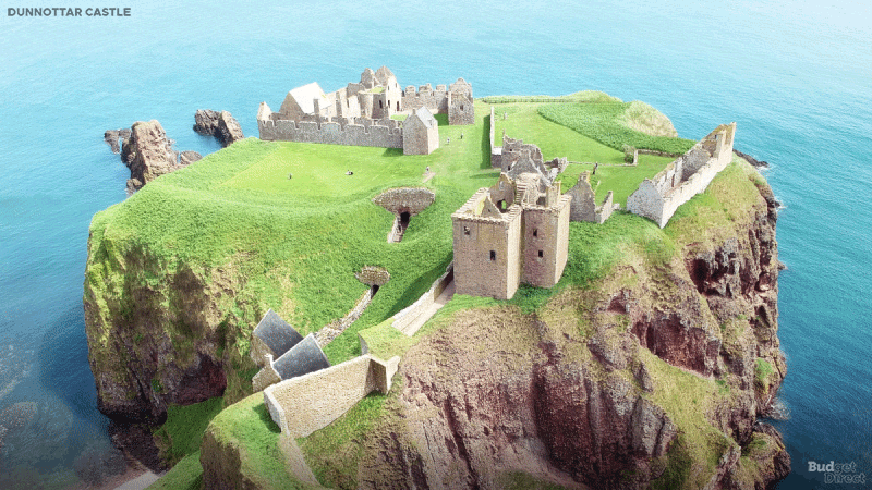03 ruined castles reconstructed Dunnottar