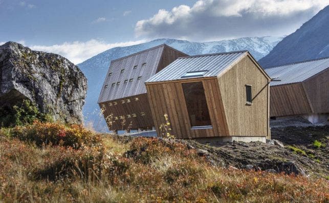 Noruega estrena refugio para amantes de la naturaleza. Foto: SnÃ¸hetta.